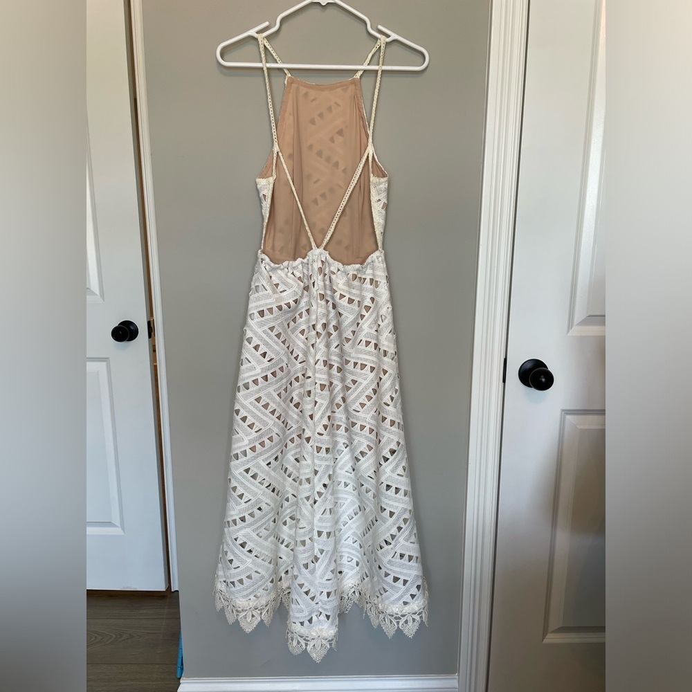 REVOLVE Line & Dot Jardin Open Back Midi Dress - Picture 9 of 16